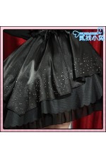 2XXT Cosplay Uma Musume Pretty Derby Curren Chan Ma Chérie of the New Moon Black Dress Cosplay Costume